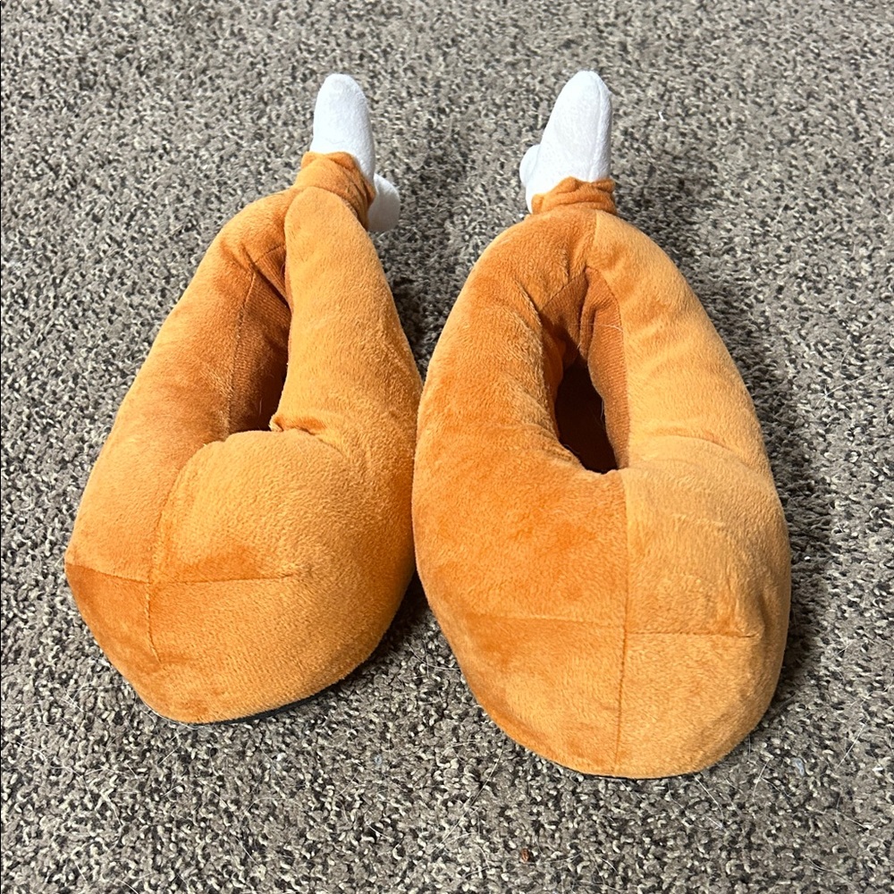 Target Kids Drumstick Slippers - Orange and White